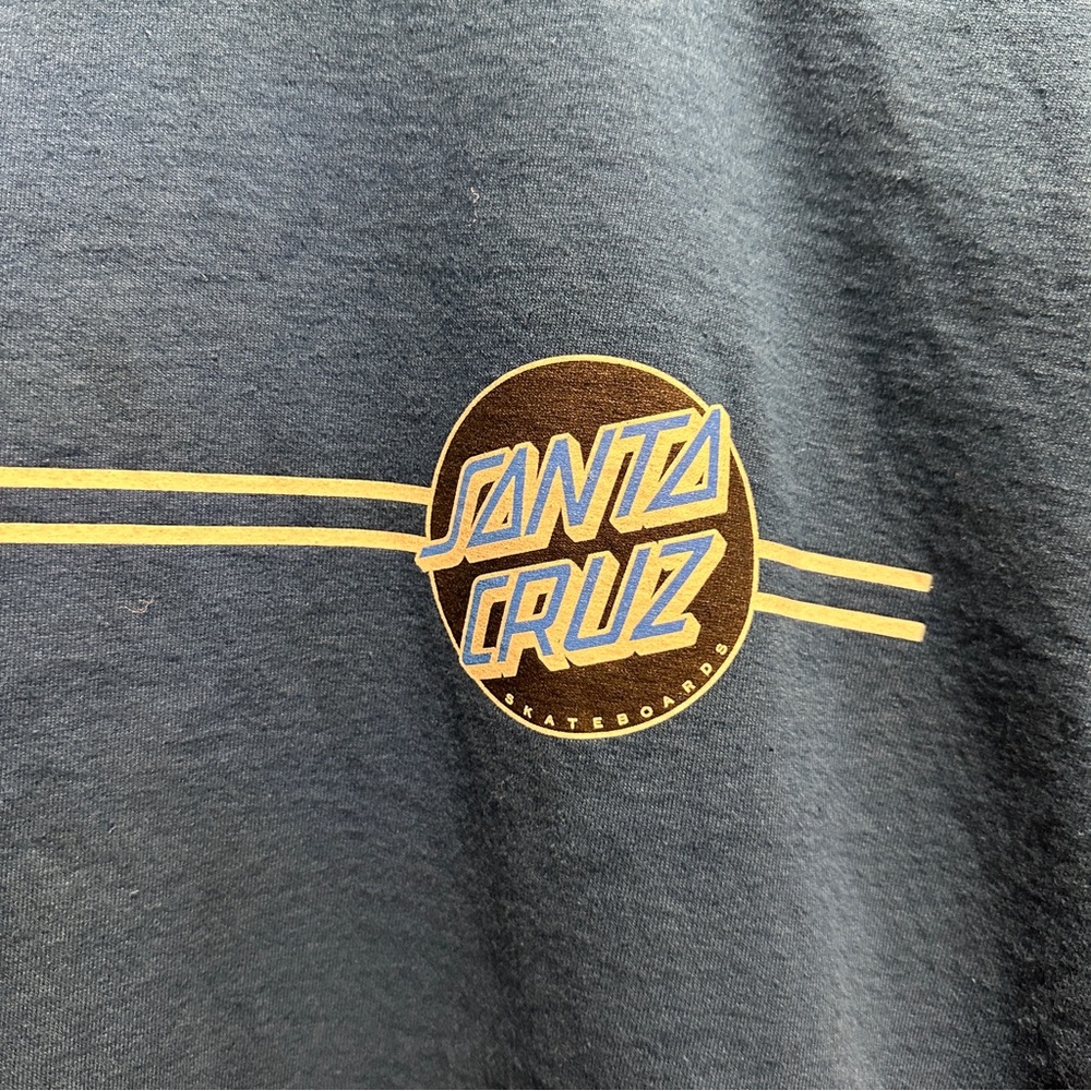 Santa Cruz Skateboards Blue Long Sleeve Shirt - Picture 5 of 6